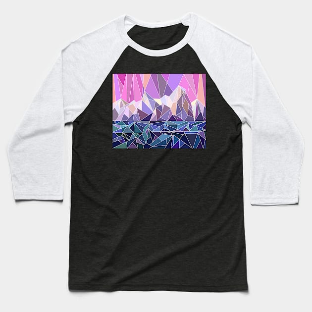 Mountain Baseball T-Shirt by beesants